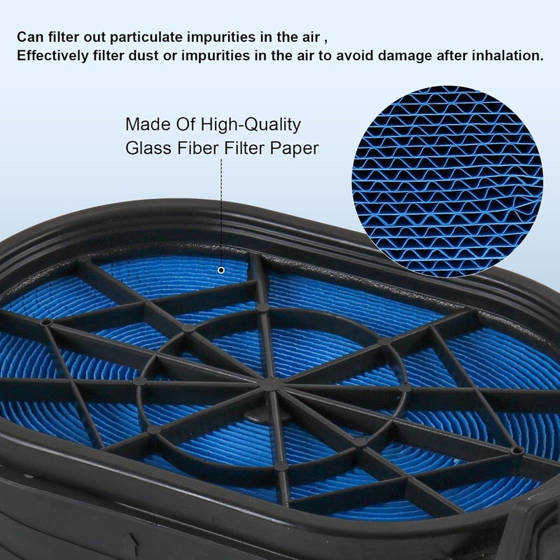 CARMOCAR Air Filter FA1778 Replacement for Ford 6.0L F250 F350 F450 F550 Super Duty V8 2003-2007 Excursion Power stroke Diesel 2003-2005 4C3Z-9601-AA 3C3U-9601-BC CA9516 - Image 5